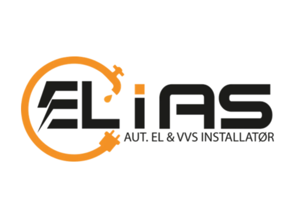 Logo af Torngaard ElTeknik med elektriske komponenter og værktøj.